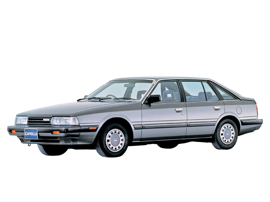 Mazda Capella (GC6P, GC8P, GCEP, GCFP) 4 поколение, рестайлинг, лифтбек (05.1985 - 04.1987)
